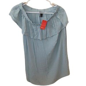 FOREVER 21 Mint Blue Blouse